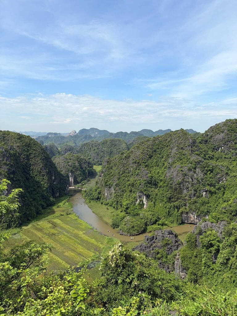 view of river from hang mua