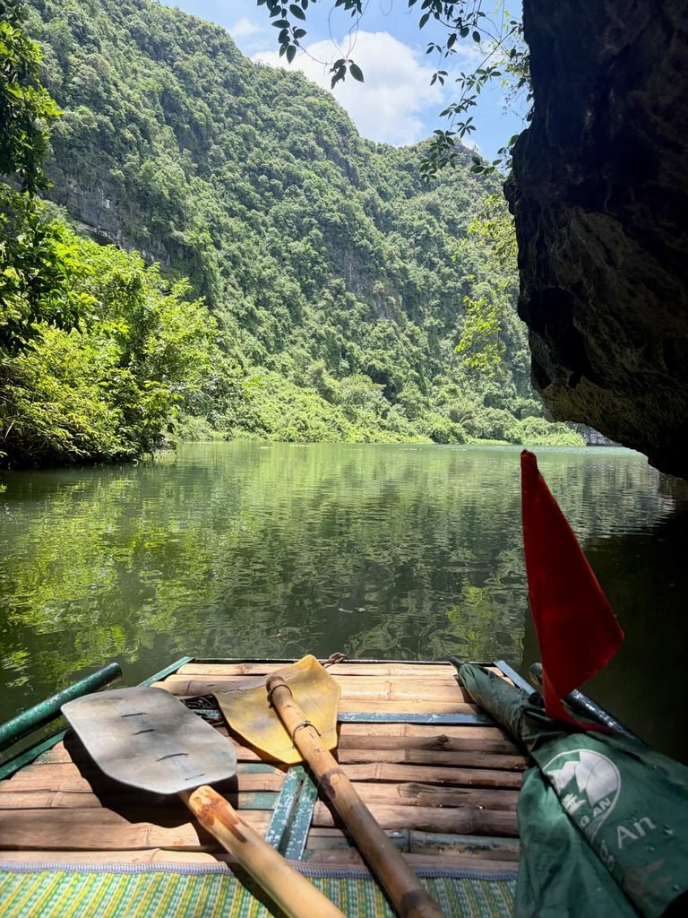 boat with oars
