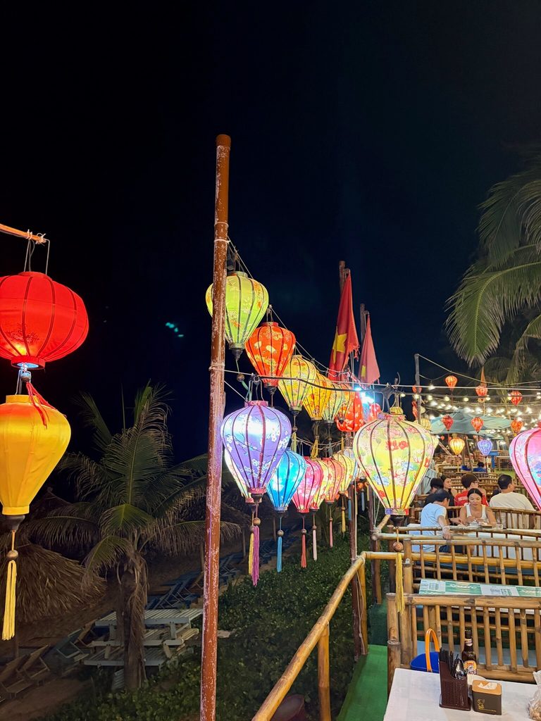 lanterns at restaurant